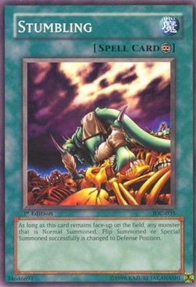Stumbling Invasion of Chaos Yu-Gi-Oh! card