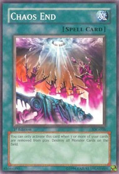 Chaos End Invasion of Chaos Yu-Gi-Oh! card