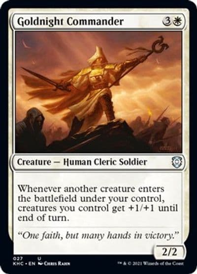 Goldnight Commander Commander: Kaldheim Magic card