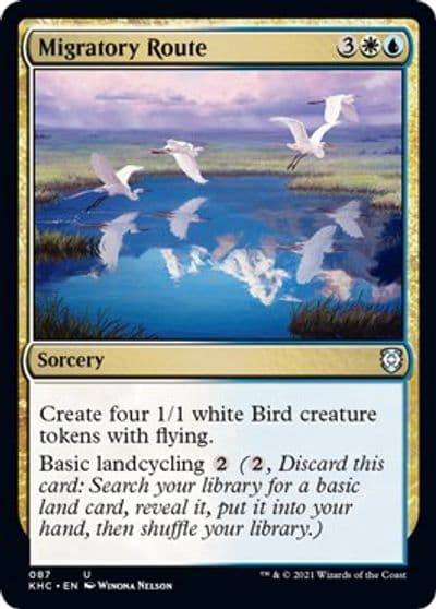 Migratory Route Commander: Kaldheim Magic card