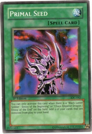 Primal Seed Invasion of Chaos Yu-Gi-Oh! card