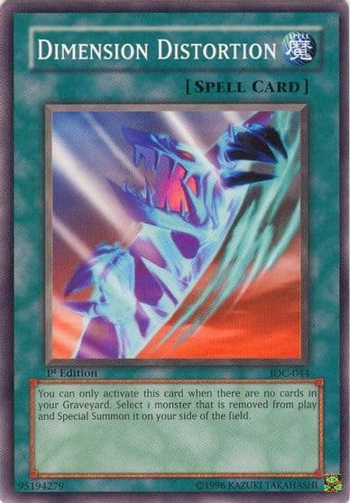 Dimension Distortion Invasion of Chaos Yu-Gi-Oh! card
