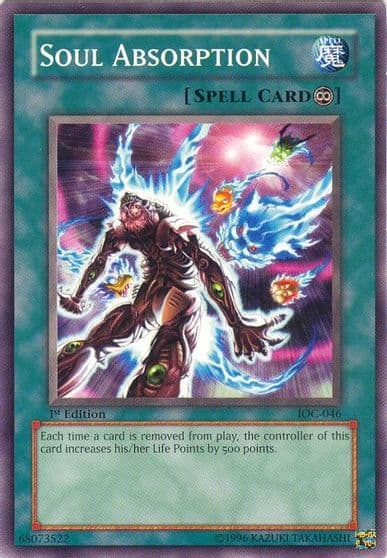 Soul Absorption Invasion of Chaos Yu-Gi-Oh! card