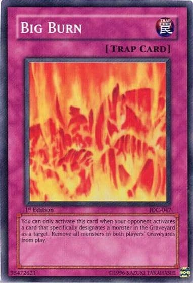 Big Burn Invasion of Chaos Yu-Gi-Oh! card
