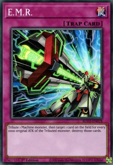EMR Blazing Vortex Yu-Gi-Oh! card