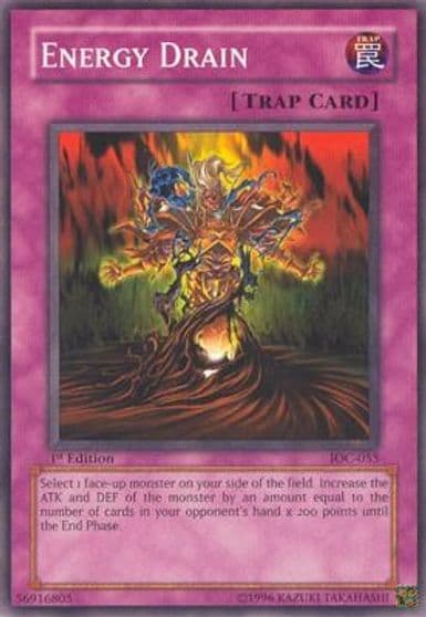 Energy Drain Invasion of Chaos Yu-Gi-Oh! card