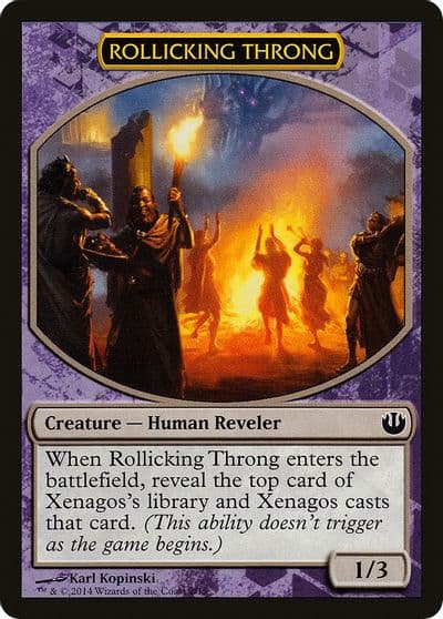 Rollicking Throng Hero's Path Promos Magic card
