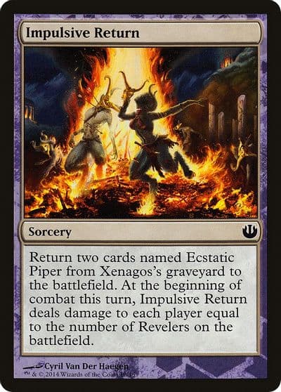Impulsive Return Hero's Path Promos Magic card