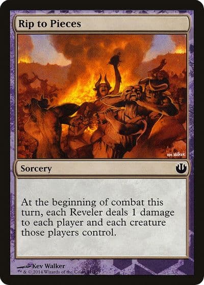 Rip to Pieces Hero's Path Promos Magic card