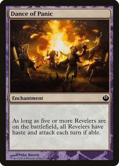 Dance of Panic Hero's Path Promos Magic card