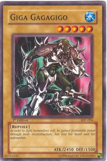 Giga Gagagigo Invasion of Chaos Yu-Gi-Oh! card