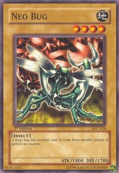 Neo Bug Invasion of Chaos Yu-Gi-Oh! card