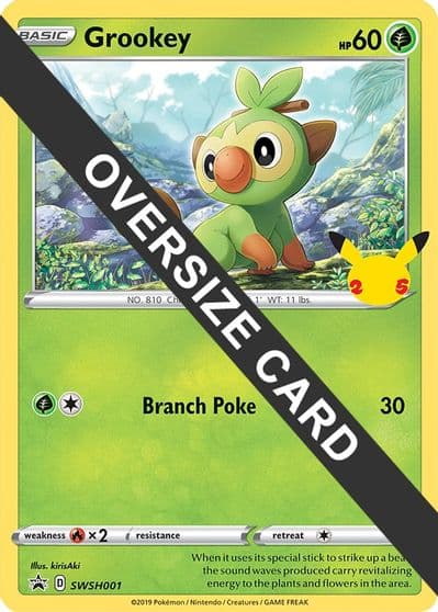 Grookey First Partner Pack Pokemon card