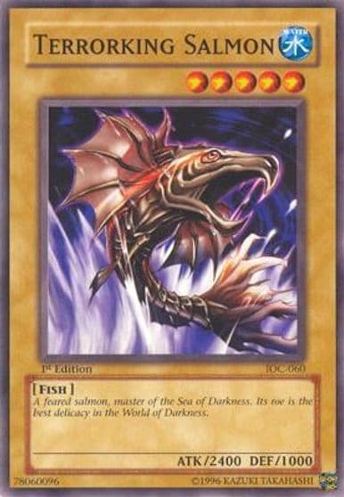 Terrorking Salmon Invasion of Chaos Yu-Gi-Oh! card