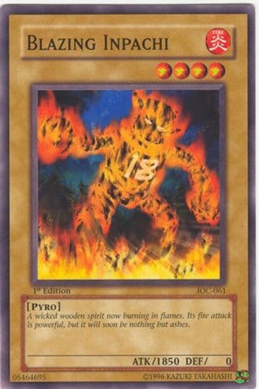 Blazing Inpachi Invasion of Chaos Yu-Gi-Oh! card
