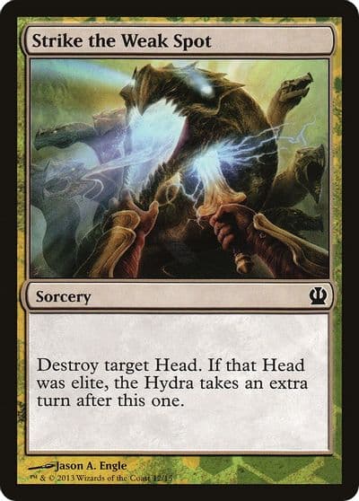 Strike the Weak Spot Hero's Path Promos Magic card