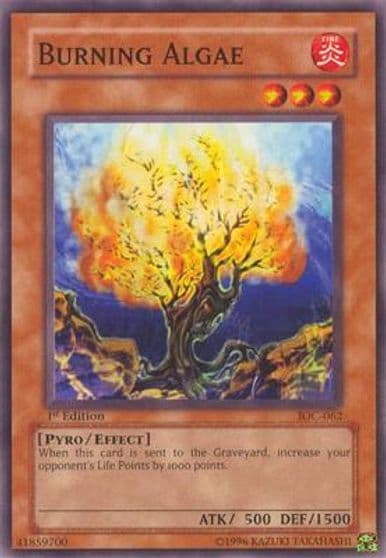 Burning Algae Invasion of Chaos Yu-Gi-Oh! card