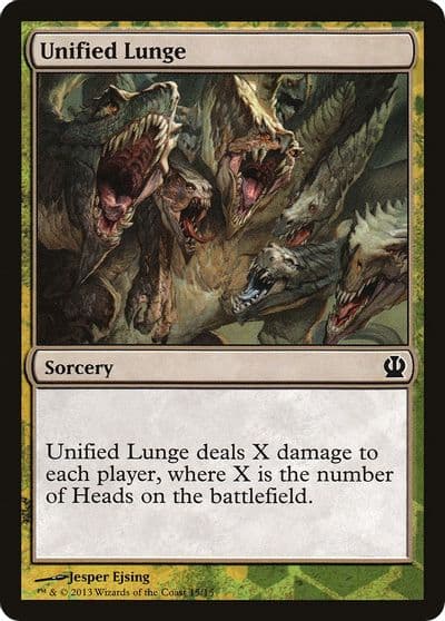 Unified Lunge Hero's Path Promos Magic card