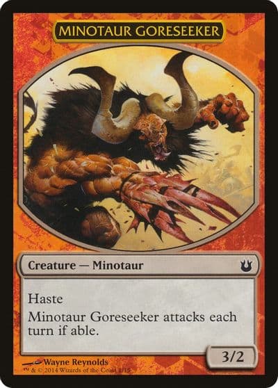 Minotaur Goreseeker Hero's Path Promos Magic card