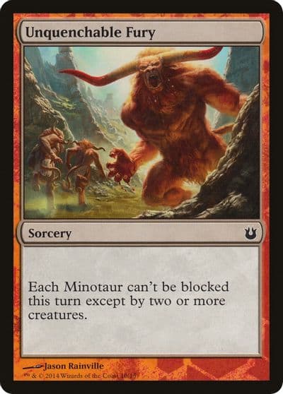 Unquenchable Fury Battle the Horde Hero's Path Promos Magic card