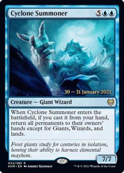 Cyclone Summoner Prerelease Cards Magic card