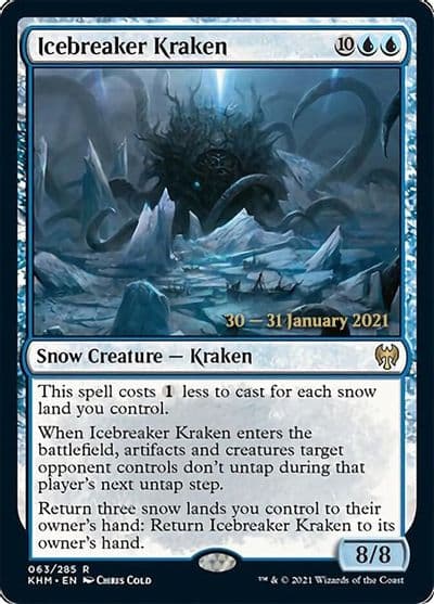 Icebreaker Kraken Prerelease Cards Magic card