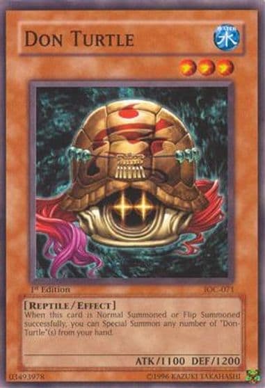 Don Turtle Invasion of Chaos Yu-Gi-Oh! card