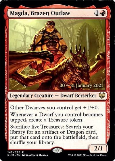 Magda Brazen Outlaw Prerelease Cards Magic card