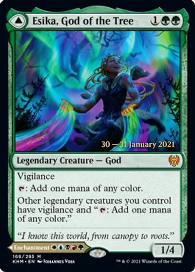 Esika God of the Tree Prerelease Cards Magic card