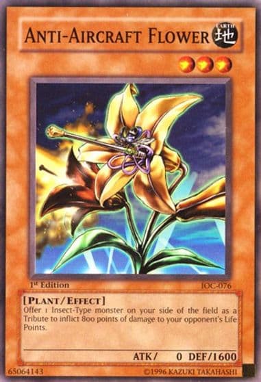 Anti Aircraft Flower Invasion of Chaos Yu-Gi-Oh! card
