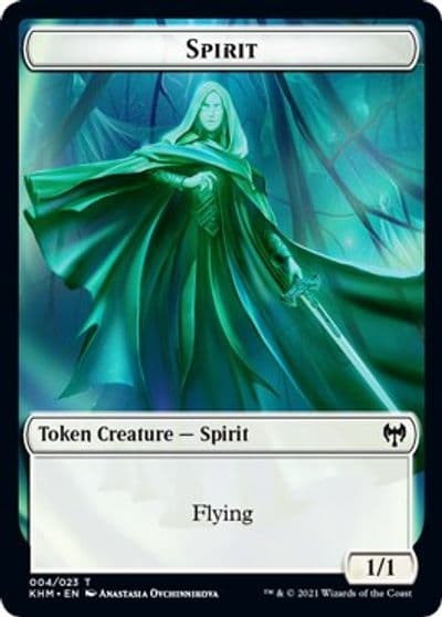 Spirit Token Kaldheim Magic card