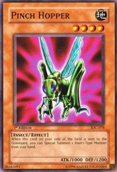 Pinch Hopper Invasion of Chaos Yu-Gi-Oh! card
