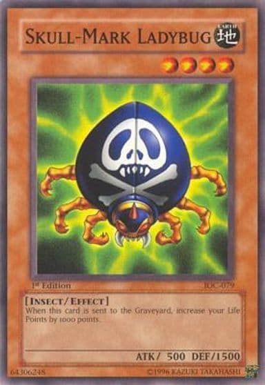 Skull Mark Ladybug Invasion of Chaos Yu-Gi-Oh! card