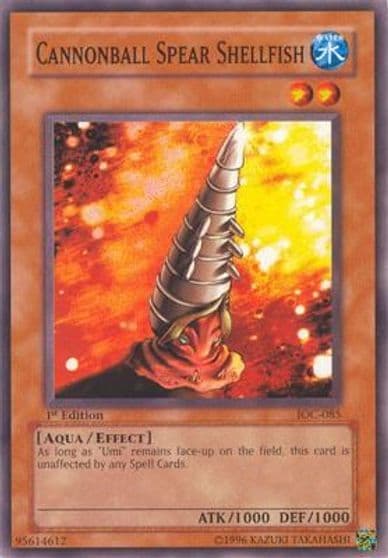 Cannonball Spear Shellfish Invasion of Chaos Yu-Gi-Oh! card