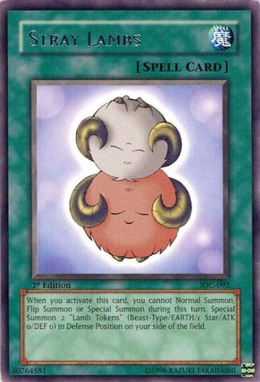Stray Lambs Invasion of Chaos Yu-Gi-Oh! card