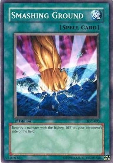 Smashing Ground Invasion of Chaos Yu-Gi-Oh! card