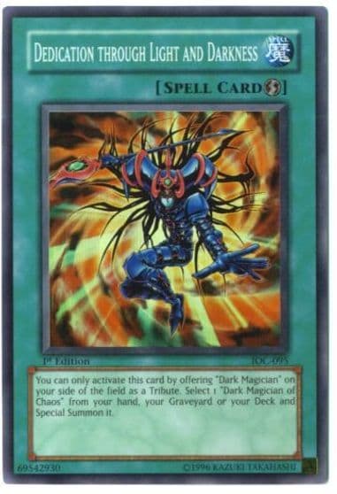 Dedication Through Light and Darkness Invasion of Chaos Yu-Gi-Oh! card
