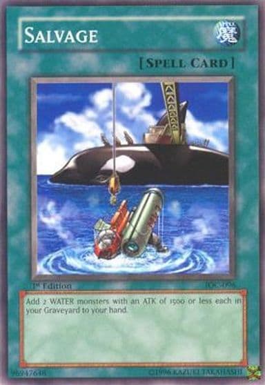 Salvage Invasion of Chaos Yu-Gi-Oh! card