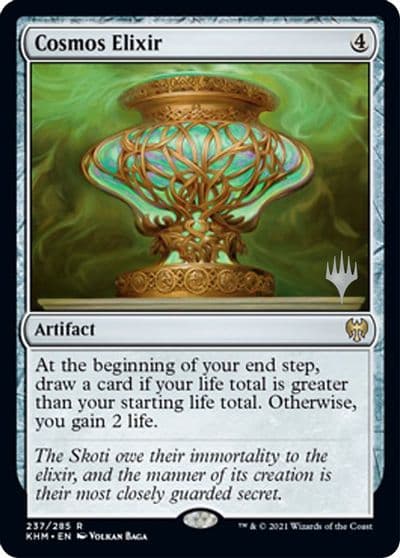 Cosmos Elixir Promo Pack: Kaldheim Magic card