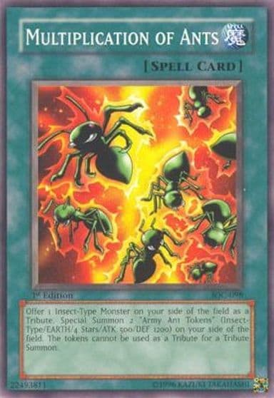 Multiplication of Ants Invasion of Chaos Yu-Gi-Oh! card