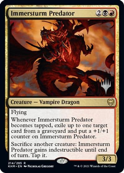 Immersturm Predator Promo Pack: Kaldheim Magic card