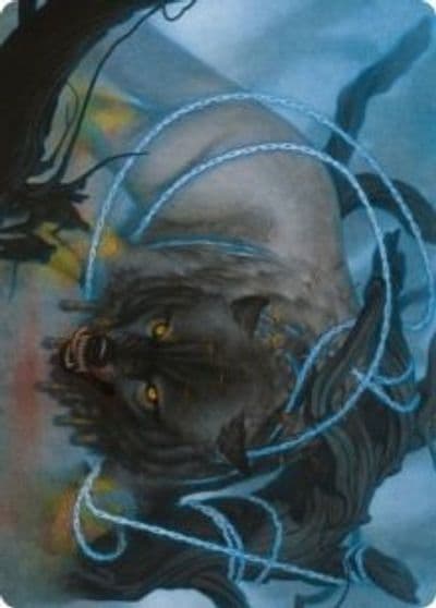 Bind the Monster Art Card Art Series: Kaldheim Magic card