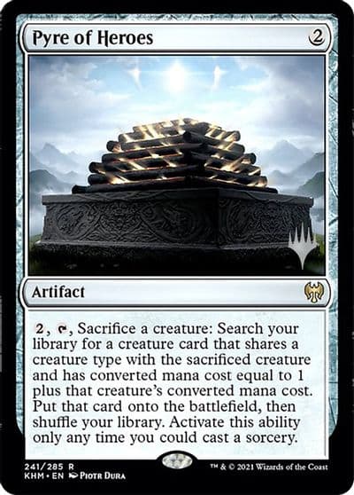 Pyre of Heroes Promo Pack: Kaldheim Magic card