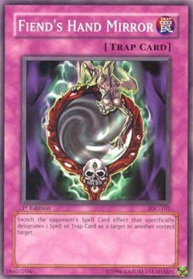 Fiends Hand Mirror Invasion of Chaos Yu-Gi-Oh! card