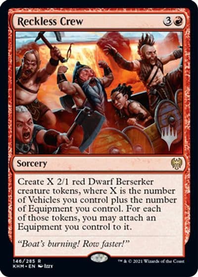 Reckless Crew Promo Pack: Kaldheim Magic card