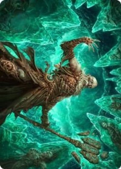 Draugr Necromancer Art Card Art Series: Kaldheim Magic card