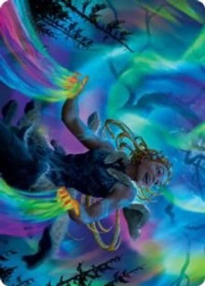 Esika God of the Tree Art Card Art Series: Kaldheim Magic card