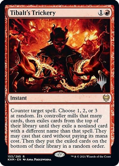 Tibalts Trickery Promo Pack: Kaldheim Magic card