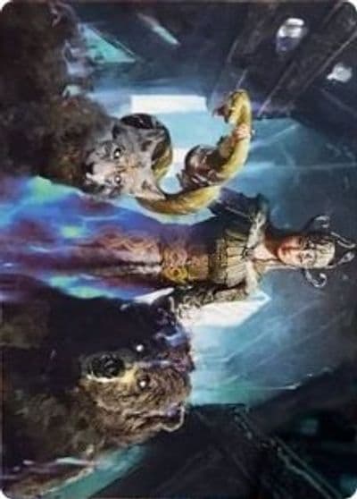 Kolvori God of Kinship Art Card Art Series: Kaldheim Magic card