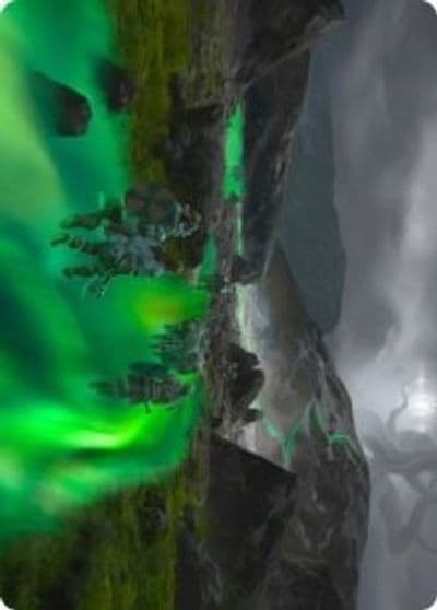 Path to the World Tree Art Card Art Series: Kaldheim Magic card